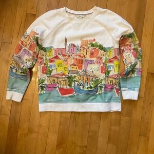 Boden print sweatshirt